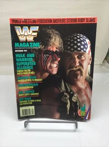 WWF MAGAZINE/ SEPTEMBER 1991/ HULK/WARRIOR - Picture 1 of 4