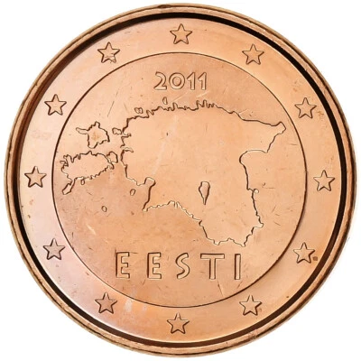 [#1278167] Estonia, Euro Cent, 2011, Vantaa, Copper Plated Steel, MS, KM:61 - Image 1 of 2