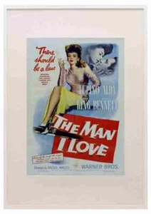 Man I Love The 1947 01 Film A3 A4 gerahmter Druck Bild - Bild 1 von 1