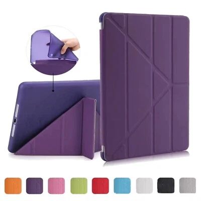 Slim Soft Leather Case Stand Flip Cover For iPad 9th 8th 7th 6th 5th Generation - Image 1 of 4