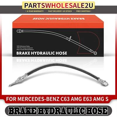Manguera hidráulica de freno lateral izquierdo/derecho trasero para Mercedes-Benz C63 AMG E63 AMG S Foto 1 de 4