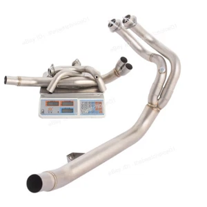 Whole System Slip For Yamaha Tenere 700 2019-2025 Header Exhaust Front Link Pipe - Picture 1 of 7