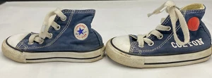 CONVERSE CLASSIC ALL STARS BLUE CANVAS SHOES UNISEX Infant SIZE 6 BASKETBALL - Picture 1 of 9
