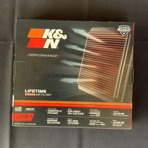 Filtro de aire de panel de 9" de repuesto K&N 33-2106-1 para Ranger/Explorer/Mountaineer - Imagen 1 de 5