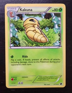 Uncommon Kakuna Pokemon Card, Plasma Freeze Set 2/116 - Picture 1 of 2