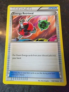 Energy Retrieval 126/160 Uncommon Pokemon Primal Clash  - Picture 1 of 1