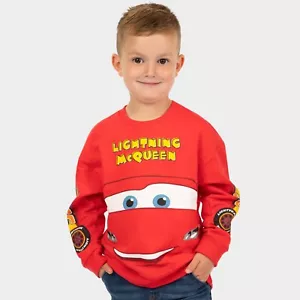 Disney Cars Sweatshirt | Lightning McQueen Sweatshirts | Boys Sweater - Picture 1 of 9