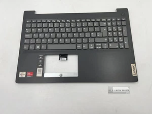 OEM Lenovo Ideapad 3-15ADA05 Palmrest Top Cover UK Keyboard Grey 5CB1D03659 - Picture 1 of 3