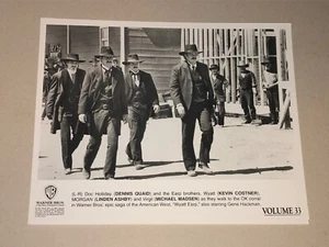 Wyatt Earp Movie Still Photo Kevin Costner Film Dennis Quaid Michael Madsen - Picture 1 of 1