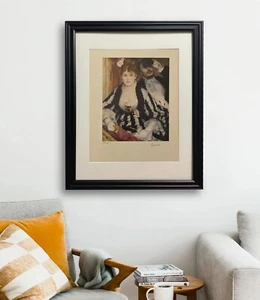 Pierre-Auguste Renoir /The Box, 1874/ Print 22/100 Signed 1911 - Picture 1 of 13