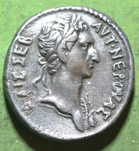 Roman Provincial ar26 Billon Tetradrachm Coin of Nerva EAGLE Antioch - Picture 1 of 3