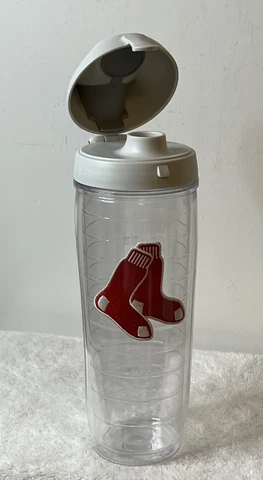 Boston Red Sox Tervis Tumbler 24 Ozs Sport Top Lid Fenway Park The Green Monster Cover
