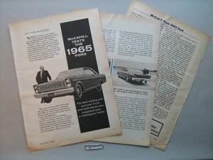 1965 Ford Galaxie 500 XL vintage Road Test w/photos, story, specs, details--'65 - Picture 1 of 1