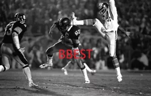 JACK LAMBERT PITTSBURGH STEELERS 8X10 SBXIV 1/20/80 INTERCEPTION VS RAMS - Picture 1 of 1