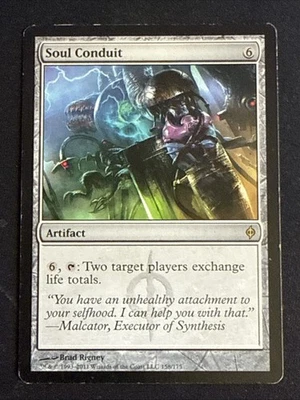 1x Soul Conduit (158) New Phyrexia MP MTG Magic the Gathering x1 MKE - Image 1 of 2