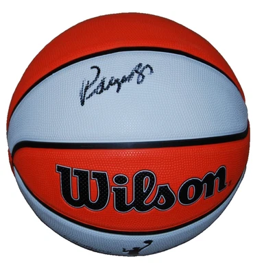 PAIGE BUECKERS signed (DALLAS WINGS) U-CONN WNBA rubber Basketball BECKETT BAS - Image 1 of 2