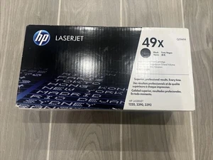 Neu HP Q5949X 49X schwarze Tonerkassette - hohe Reichweite original versiegelt Laser Jet - Bild 1 von 4