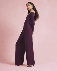 River Island Damen lila Hose 10 Regular - Bild 1 von 11