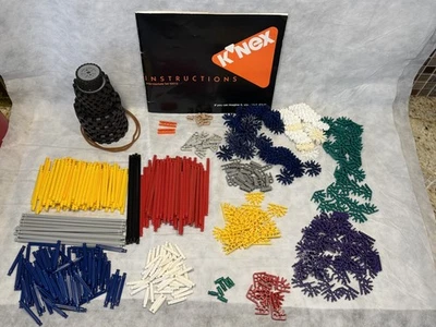 Vtg 1992 K'NEX Intermediate Set #50015 Toys & Instructions Booklet ~70% complete - Image 1 of 4