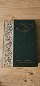 Dream Life Fable of Seasons by Donald G Mitchell 1893 Hardcover - Foto 1 di 5