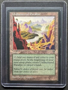 Raro Undiscovered Paradise Visions Magic: The Gathering LP Estado Magic The Gathering - Imagen 1 de 2