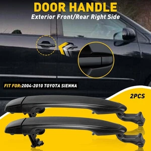 For 2005 2006 Toyota Sienna 2004 2005-2010 Outside Rear Left/Right Door Handle - Picture 1 of 27