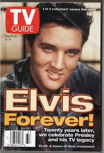 elvis presley memorabilia August 1997 TV Guide - Picture 1 of 1