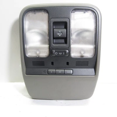 2004-2008 Acura TL Overhead Console Gray Dome Light Lamp Sunroof Switch DEFECT - Image 1 of 4