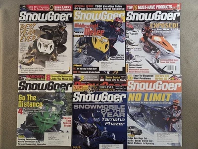 SnowGoer Magazines 2006 Lot of 7 - Imagem 1 de 4