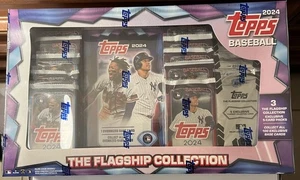 2024 Topps Flagship Collection Sealed Brand New! Oversized Card Plus More!! - Picture 1 of 2