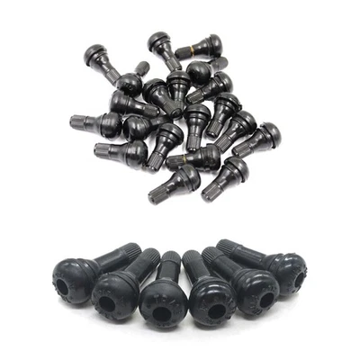 25Pcs Universal TR412 35mm Long 19mm Tyre Valve Stems For Auto Motorcycle L - Image 1 of 4