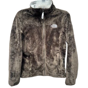 The North Face Osito Expedition Full Zip Fleece Jacket Womens Taupe Brown Size M - Picture 1 of 6