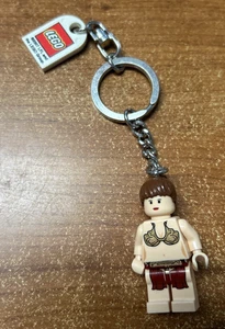 LEGO Star Wars Minifigure Key Chain - Princess Leia 851938 Jabba Slave (sw0085) - Picture 1 of 2
