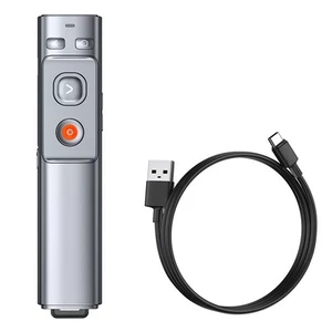 Pointeur Sans Fil 2,4 GHz Type-C Télécommande PPT Pen pour Projecteur USB 7366 - Afbeelding 1 van 9