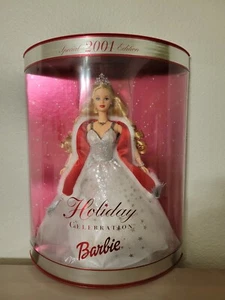 Vintage Mattel Holiday Celebration Special Edition 2001 Barbie Puppe #50304 - Bild 1 von 14