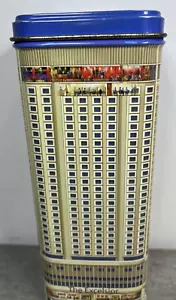 The Excelsior Hotel Hong Kong EMPTY Collectible Tin Storage Container Display - Picture 1 of 11