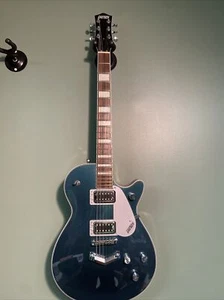 Used Gretsch G5220 Electromatic Jet BT Electric Guitar w/ Bag - Jade Grey Metall - Picture 1 of 7