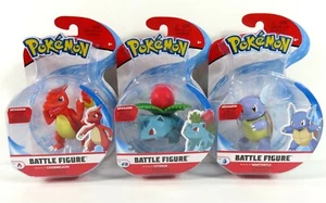 Pokemon Battle Figur Lot Charmeleon Ivysaur Wartortle WCT Neu - Bild 1 von 4