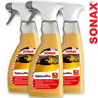 3x SONAX HighSpeedWax Paint Sealing Car Wax Spray Spray Sealing 500ml