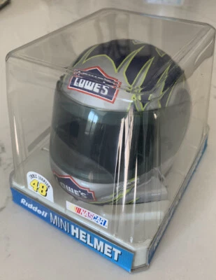 Minicasco Riddell Jimmy Johnson #48 NASCAR Lowes Foto 1 de 2