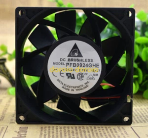 For DELTA PFB0924GHE 24V 0.76A ABB ACS510/550 9238 9CM cooling fan - Picture 1 of 2