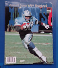 1991 Detorit Lions Football Yearbook Barry Sander Cover