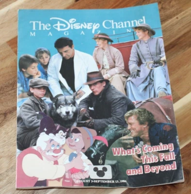 The Disney Channel Magazine Featuring The New Vaudevillians | Aug-Sept 1986 | 32 - Image 1 of 4