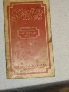 ORIGINAL POCKET CATALOG - STANLEY TOOLS - 1909 - Picture 1 of 6