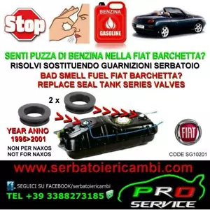 Guarnizioni valvola serbatoio FIAT BARCHETTA 95 2001 spedizione tracciabile - Imagen 1 de 1