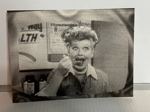 Vintage I Love Lucy Show Lucille Ball Unused Postcard Does a TV Commercial Ep. - Picture 1 of 2