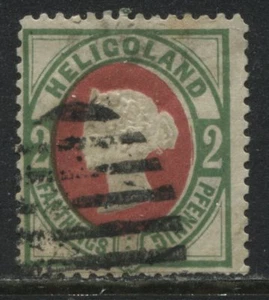 Heligoland QV 1875 2 pfennigs used is this genuinely used? - Picture 1 of 1