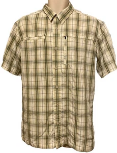 Men’s Eddie Bauer M Fishing/Casual Shirt, Pockets, lightweight, SS, Plaid, VGC.C - Picture 1 of 17