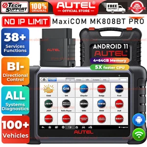 Autel MaxiCOM MK808BT Pro 2025 MK808K-BT All-System Diagnostics, FCA SGW Cars - Picture 1 of 14