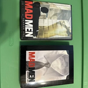 NEW! MAD MEN • SEASON 1 and 2 DVD Box Sets •8 Discs containing first 26 episodes - Picture 1 of 9